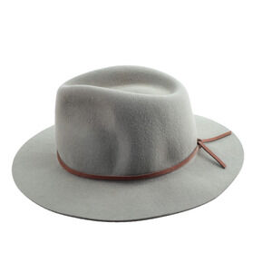 Brixton Wesley Packable Wool Fedora Hat Size 7 ( S ) Western